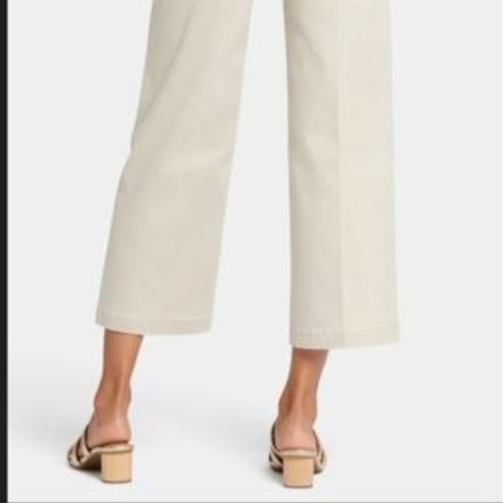 NYDJ - Teresa Wide Leg Ankle Jeans - Feather -  size 6 - NWT - Picture 2 of 8